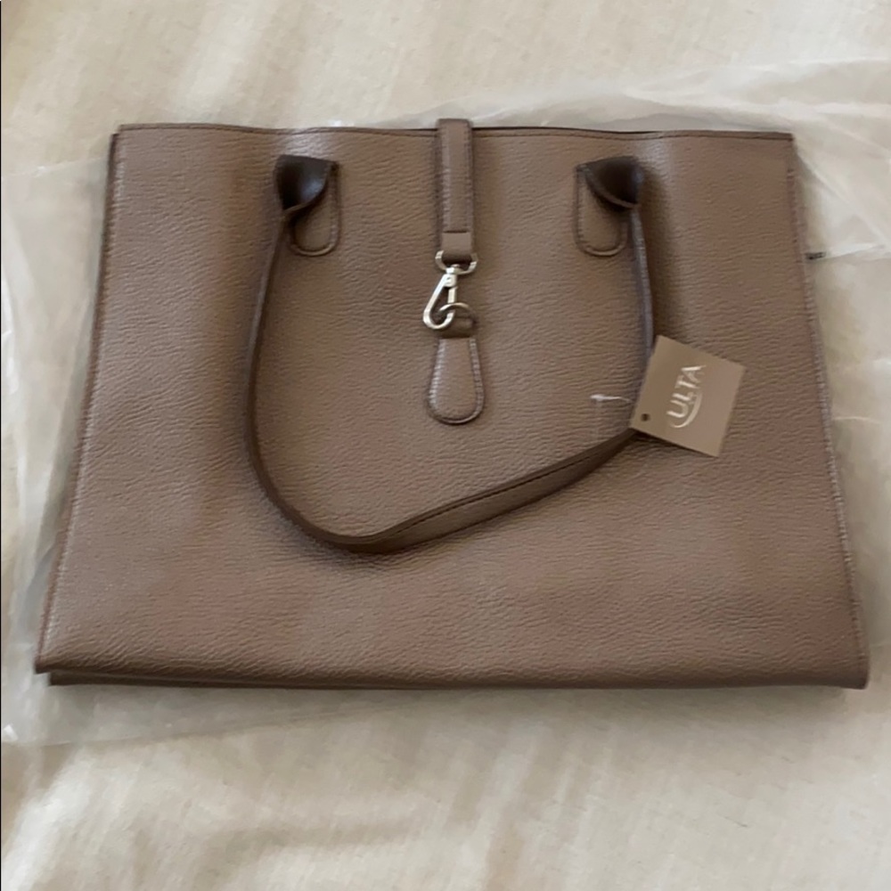 Metallic Bronze Tote Bag